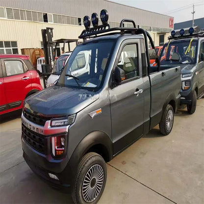 Electric Solar Car  Mini Pickup Truck