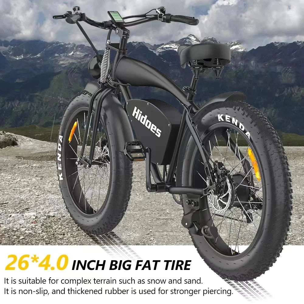 VTT Électrique 1200W 48V18.2AH 26"